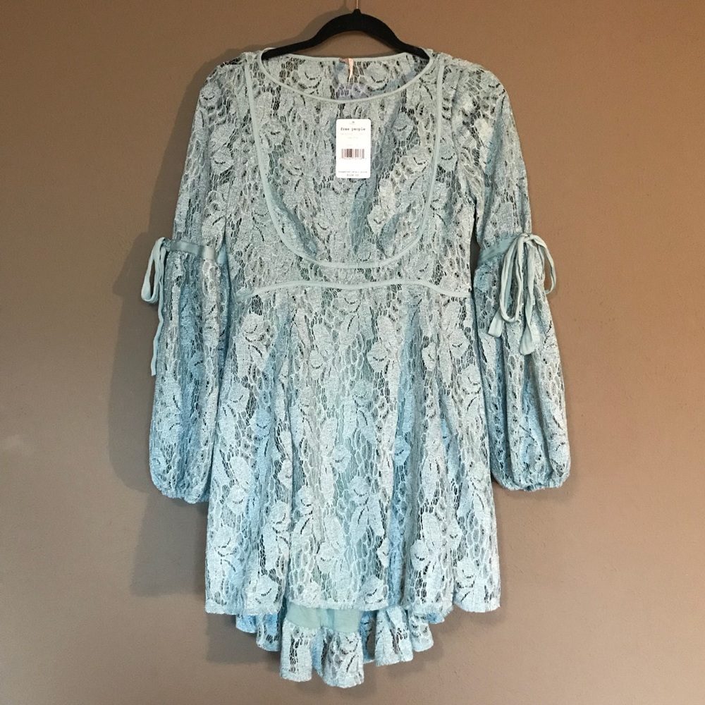 ❄️ NWT Free People Ruby Mini Dress Size XS - Picture 4 of 7